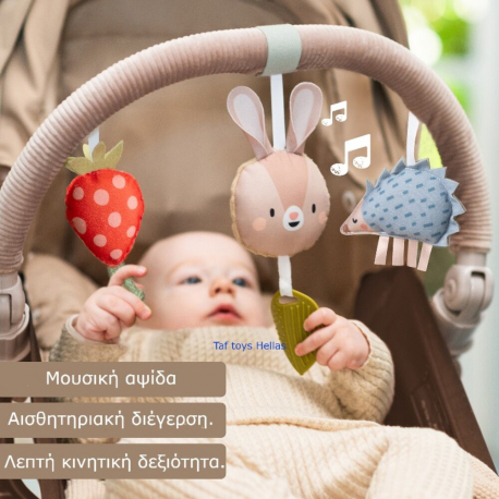 Μουσική Αψίδα για καρότσι Taf Toys Musical Bunny arch