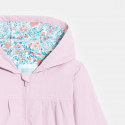 Obaibi Veste a capuche rose bebe fille