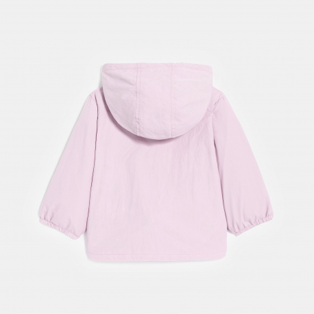 Obaibi Veste a capuche rose bebe fille