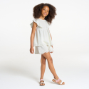 Okaidi Short en jersey fantaisie blanc Fille