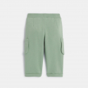 Obaibi Pantalon en molleton a poches vert bebe garcon