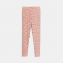 Okaidi Leggings imprimes orange Fille