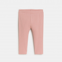 Obaibi Pull fleuri molleton et legging rose bebe fille