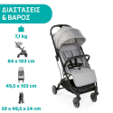 Καρότσι Chicco TrolleyMe Grey