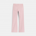 Okaidi Pantalon flare en toile rose pastel Fille