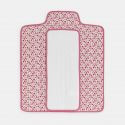 Obaibi Tapis a langer de voyage fleuri rose naissance fille