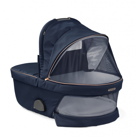 Port-bebe Peg Perego Culla Belvedere Blue Shine &amp; Home Stand