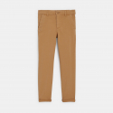 Okaidi Pantalon chino uni bleu marine Garcon