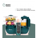 Πολυσυσκευή βρεφικής τροφής 6 σε 1 Babymoov Nutribaby(+) Opal Green