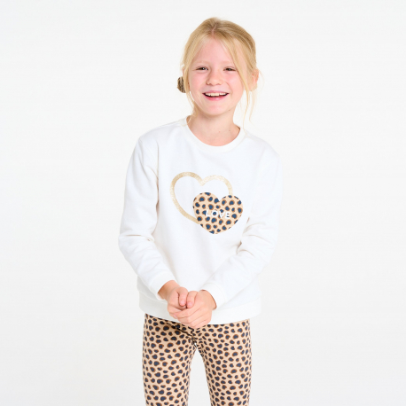 Okaidi Pyjama leopard blanc Fille