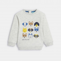 Obaibi Sweat molleton animaux bleu bebe garcon