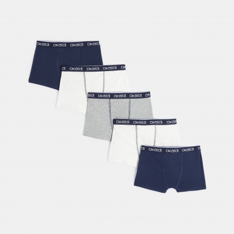 Okaidi Boxers Garcon (lot de 5)