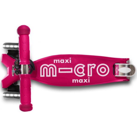 Παιδικό πατίνι Maxi Micro Deluxe Led Pink