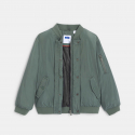 Okaidi Blouson bomber gris fonce Garcon