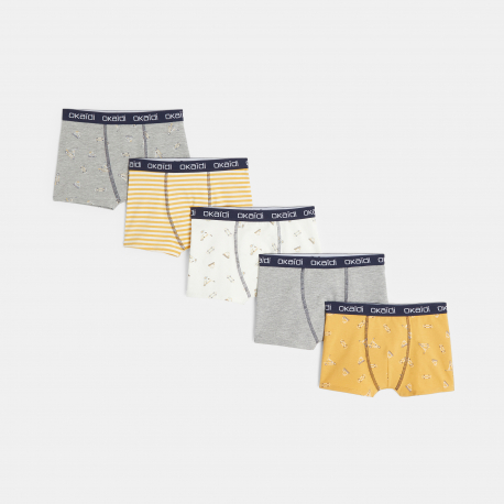 Okaidi Boxers en jersey (lot de 5) garcon