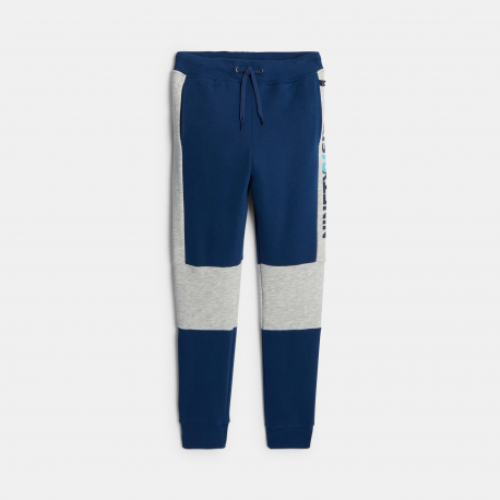 Okaidi Pantalon de jogging bleu marine Garcon