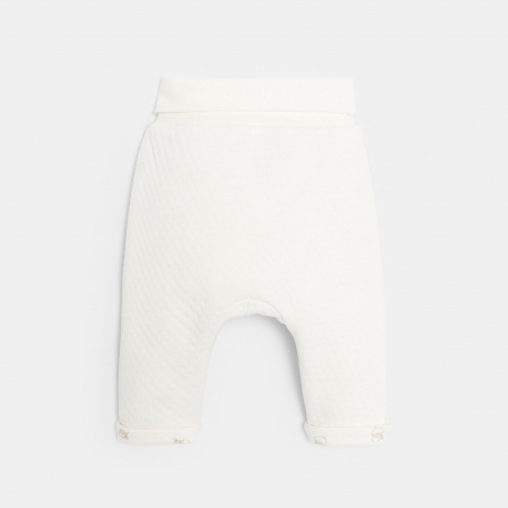 Obaibi Veste matelassee et pantalon reversibles avec body blanc bebe mixte