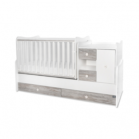 Πολυμορφικό κρεβάτι Lorelli® Mini Max New White - Artwood