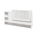 Πολυμορφικό κρεβάτι Lorelli® Mini Max New White - Artwood