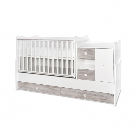 Πολυμορφικό κρεβάτι Lorelli® Mini Max New White - Artwood