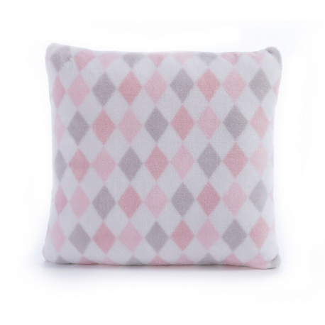 Διακοσμητικό μαξιλάρι fleece Nef-Nef Homeware Sweet Rhombus 35x35 cm