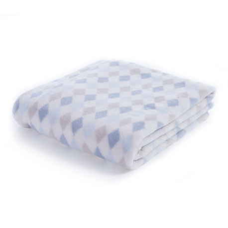 Κουβέρτα fleece αγκαλιάς Nef-Nef Homeware Sweet Rhombus 75x110 cm