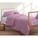 Παιδικό κουβερτοπάπλωμα μονό Nef-Nef Homeware Hearts Look 160 x 220 cm