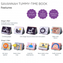 Μαλακό βιβλίο δραστηριοτήτων Taf toys Savannah Adventures Tummy-time Book