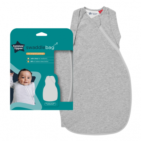 Υπνόσακος Tommee Tippee Swaddlebag 2.5 tog Every Night Sky Grey Marl 3-6 μηνών