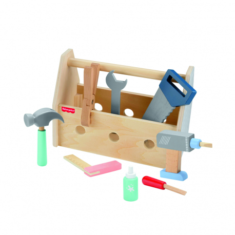 Ξύλινη θήκη με εργαλεία Fisher-Price®