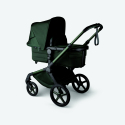 Καρότσι και port-bebe Bugaboo Fox 5 Noir Limited Edition Midnight Green