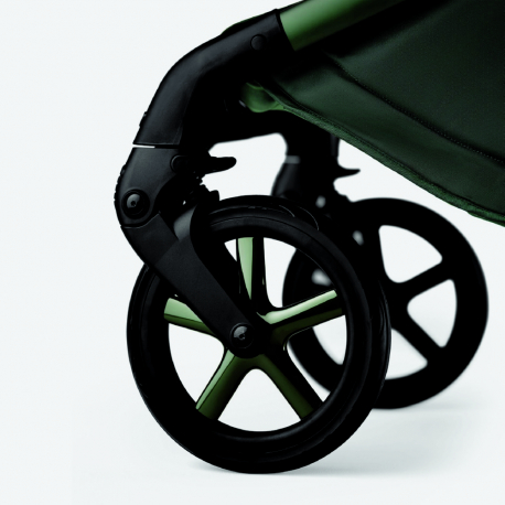 Καρότσι και port-bebe Bugaboo Fox 5 Noir Limited Edition Midnight Green