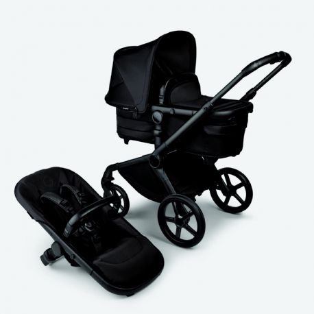 Καρότσι και port-bebe Bugaboo Fox 5 Noir Limited Edition Black Moonlight