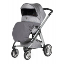 Καρότσι και port-bebe Bebecar Pram Hip-Hop Tech Primium Prive Silver Shine