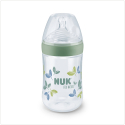 Μπιμπερό Nuk® for Nature™ με δείκτη ελέγχου θερμοκρασίας M 260 ml 0-6m (1τμχ)