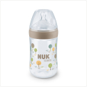 Μπιμπερό Nuk® for Nature™ με δείκτη ελέγχου θερμοκρασίας M 260 ml 0-6m (1τμχ)