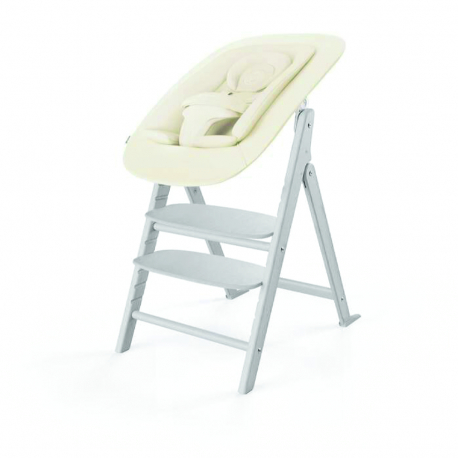 Καρέκλα φαγητού με ριλάξ Cybex Gold Click &amp; Fold 4-in-1 All White