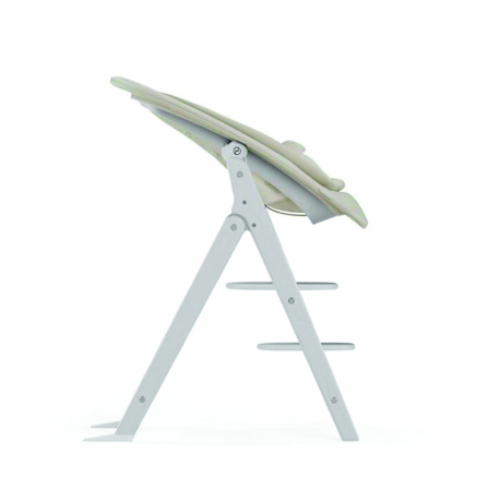 Καρέκλα φαγητού με ριλάξ Cybex Gold Click &amp; Fold 4-in-1 All White