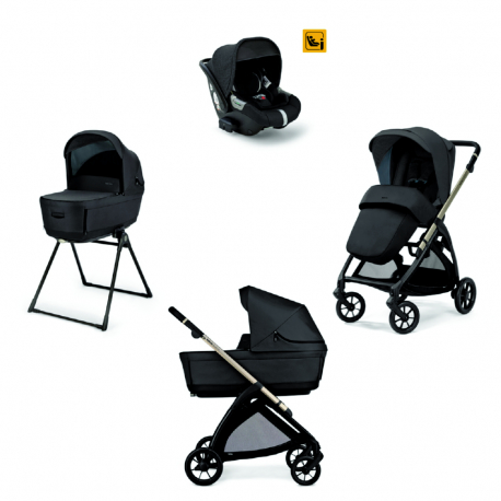 Σύστημα μεταφοράς Inglesina Electa Darwin Quattro Upper Black - Chassis Iridium