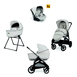 Σύστημα Inglesina Aptica Darwin System Quattro Opal Ivory - Chassis Litio Black