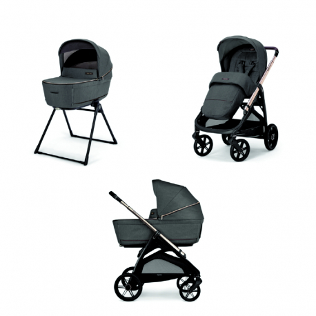 Σύστημα μεταφοράς Inglesina Aptica System Duo Velvet Grey - Chassis Palladio