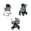 Σύστημα μεταφοράς Inglesina Aptica System Duo Platinum Grey - Litio Black