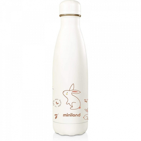 Παγούρι θερμός Miniland Natur Bottle Bunny 500 ml