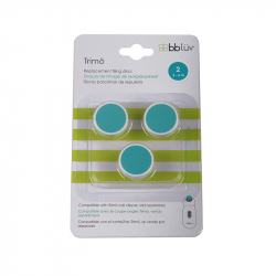 Ανταλλακτικοί δίσκοι 3τμχ ηλεκτρικής λίμας BBluv® Trimo 3-6 μηνών