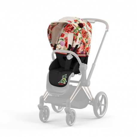 Σετ υφάσματα καροτσιού Cybex Platinum Priam Seat Pack Spring Blossom Light