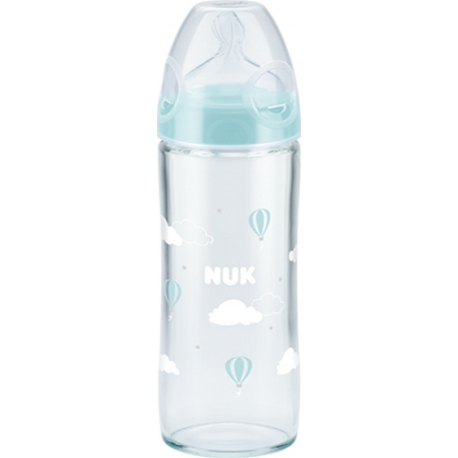 Μπιμπερό Nuk® New Classic 240 ml 0-6M (1τμχ)