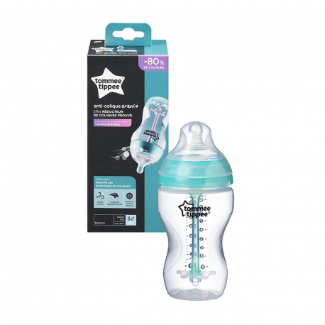 Μπιμπερό Tommee Tippee Advanced Anti-Colic μέτριας ροής 340ml 3m+ (1τμχ)