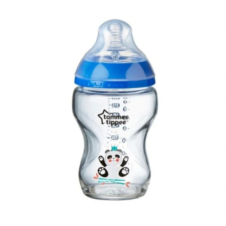 Μπιμπερό Tommee Tippee Closer to nature αργής ροής 250ml 0m+ (1τμχ)