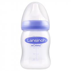 Μπιμπερό Lansinoh® 160 ml με θηλή αργής ροής NaturalWave® (1τμχ)