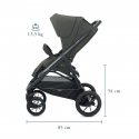 Σύστημα μεταφοράς Inglesina Aptica XT System Duo Charcoal Grey